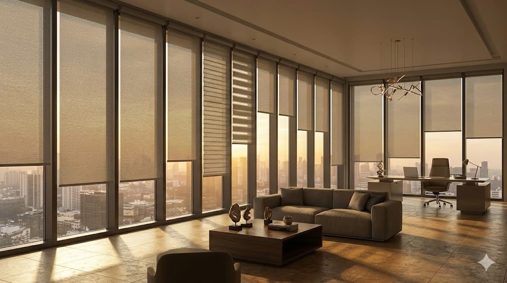 Ofis ve İş Merkezi Perdeleri