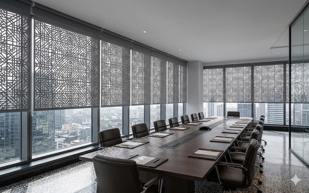 Lazer Kesim Stor Perde